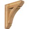 Ekena Millwork Thorton Slat Rough Sawn Bracket, Western Red Cedar, 6"W x 26"D x 30"H BKT06X26X30THR06RWR - alternate 1